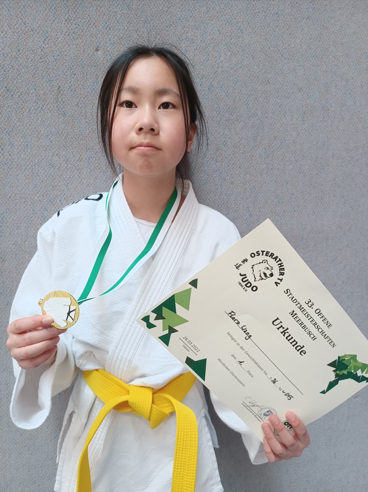 Judo StadtmeisterschaftFlora Wang 1
