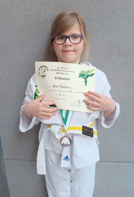 Judo Stadtmeisterschaften Luisa Pachenius