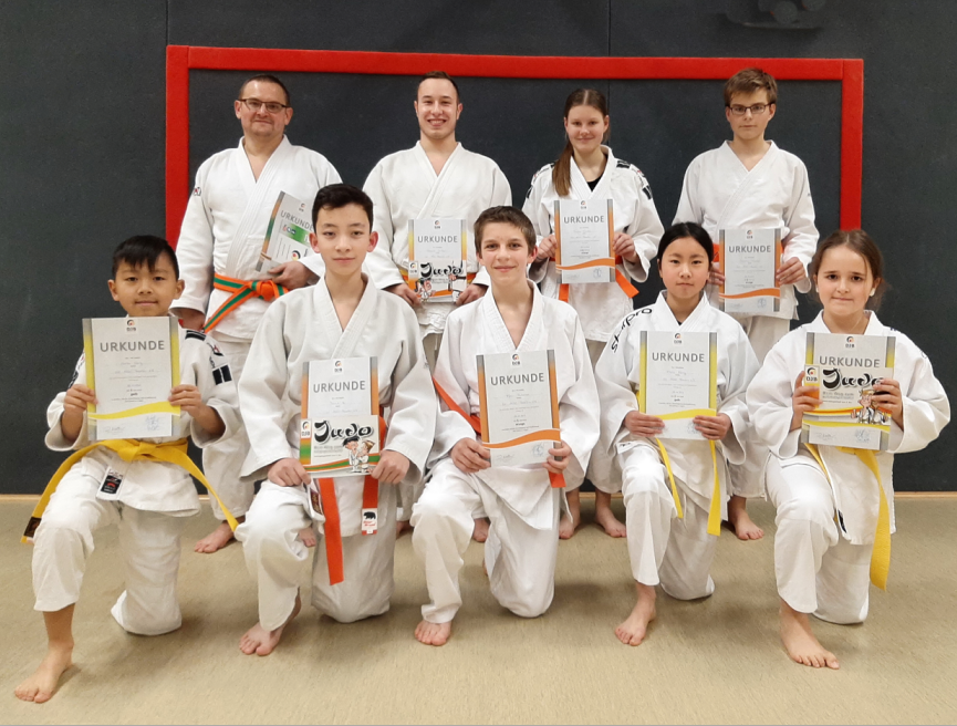 Judo Gürtelprüfung