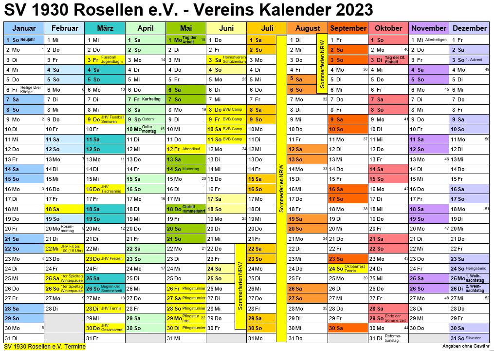 2023 01 20 Vereinskalender