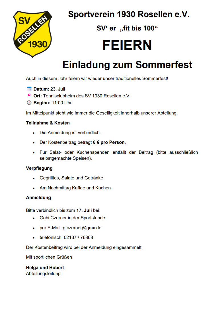 Sommerfest